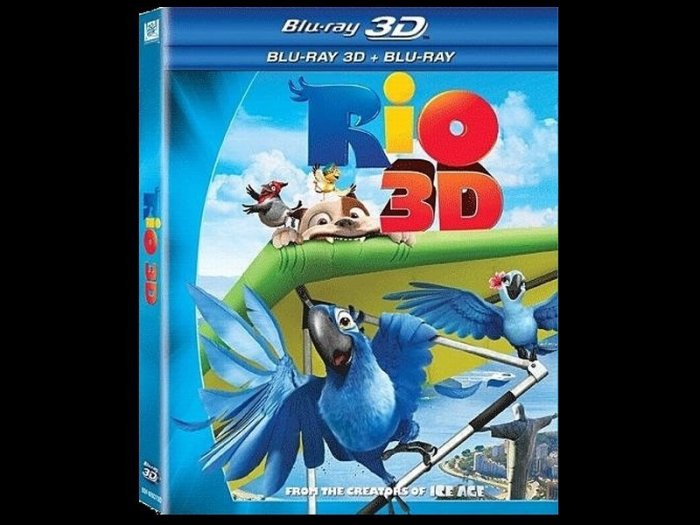 【BD藍光3D】里約大冒險 3D + 2D雙碟特收限定版Rio(中文字幕,DTS-HD) - 內含獨家精彩特別收錄
