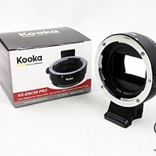 ＠佳鑫相機＠（全新）kooka轉接環KK-ENC99 PRO(自動對焦)Canon EOS EF鏡頭Sony NEX機身
