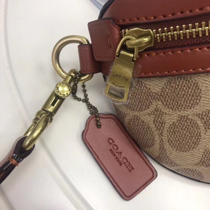 琪琪OUTLET代購 COACH 39937 新款復古拼色女士Selena Balt Bag腰包 胸包斜挎包 附代購憑證