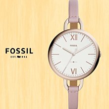 FOSSIL美國品牌ANNETTE THREE簡約時尚淑女腕錶ES4356公司貨