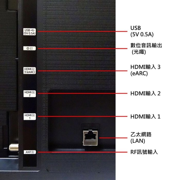 💓好市多代購/可協助售後/貴了退雙倍💓 三星65吋電視UA65AU7700WXZW+含重低音炮音響HW-Q600A