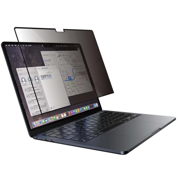 魚骨牌 EasyProtector 抗藍光 磁吸式 防窺 螢幕 保護MacBook Air pro 2022 M2