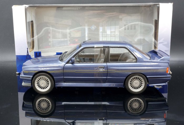 【MASH】現貨特價 Solido 1/18 BMW E30 Alpina B6 3.5 S blue