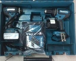 【小人物五金】全新 Makita 牧田 原廠18V 起子機 DHP481電鑽 雙機箱