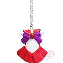 ♥小花花日本精品♥Sailor Mars美少女戰士月光仙子-火星款紅色洋裝衣服造型吊飾鑰匙圈50135004