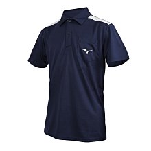 MIZUNO 男短袖POLO衫(免運 上衣 休閒 慢跑「32TAB01514」≡排汗專家≡