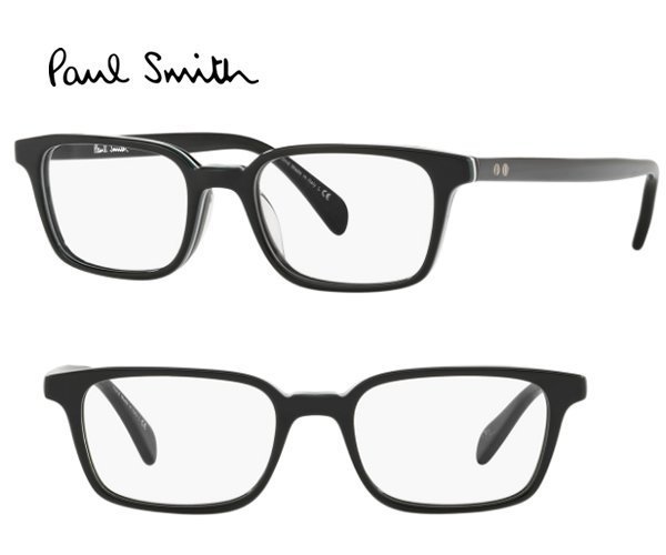 Paul Smith ▻( 黑色) 貓眼方框型眼鏡光學鏡框中性款｜100%全新正品