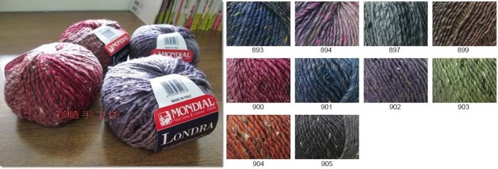 MONDIAL 花點漸層毛線 Londra 原價$280→特價190 出清 ☆彩暄手工坊☆