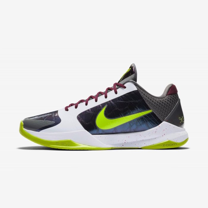 NIKE ZOOM KOBE 5 PROTRO Chaos 小丑配色 CD4991-100。太陽選物社