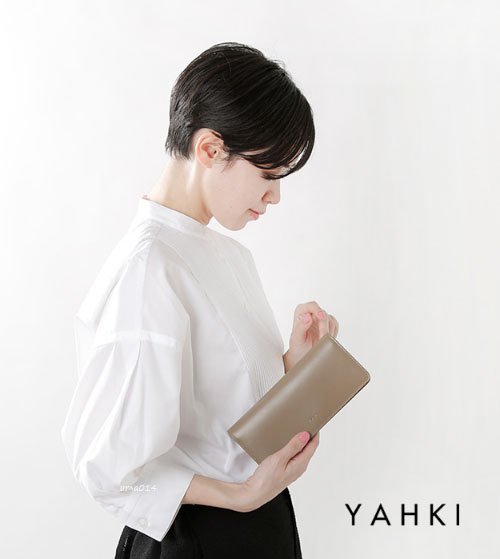 ｜The Dood Life｜日本皮包品牌 YAHKI (ヤーキ)  / 定番の長財布 光滑皮革長夾 錢包