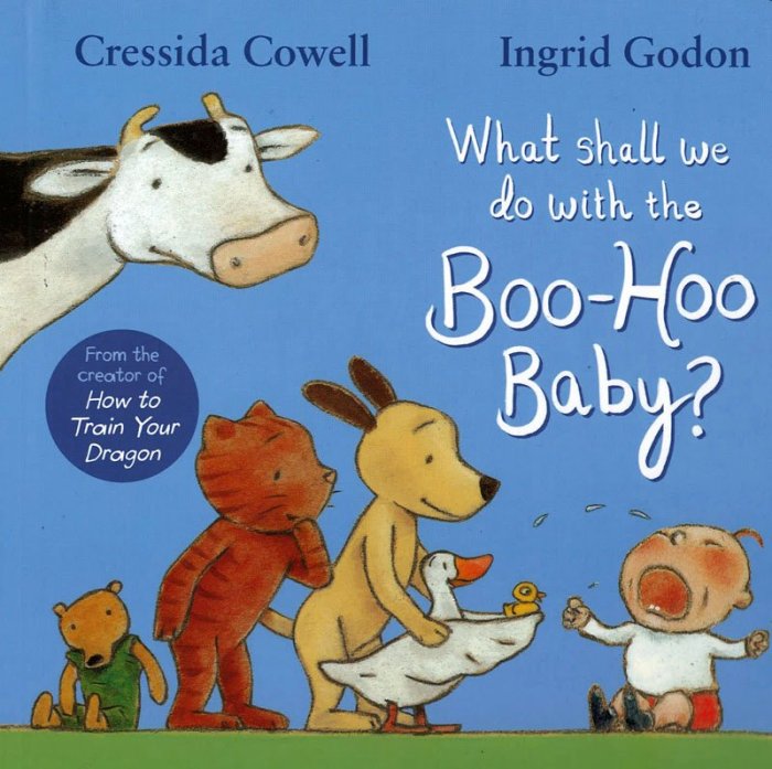 ＊小貝比的家＊WHAT SHALL WE DO WITH THE BOO - HOO BABY/硬頁書操作書/3~6歲/