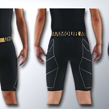 貳拾肆棒球-限定品日本帶回UA Under Armour 野球專用滑壘褲/BLK/GLD