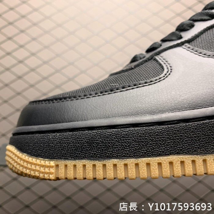 Nike Air Force1 GTX 黑 膠底 休閒運動 滑板鞋 CK2630-001 男鞋