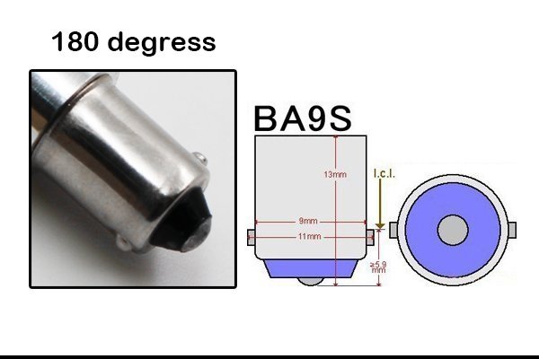 Canbus 6000K H10w H21w H6w CREE XBD 亮白 ba9s Osram t4w X3 e83