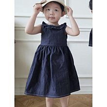 S(3~4Y)~XL(8~9Y) ♥洋裝(인디고) LENUA-2 24夏季 LEN240411-017『韓爸有衣正韓國童裝』~預購