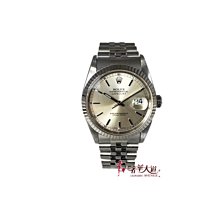 (已售出)＊奢華大道國際精品＊【W0549】ROLEX蠔式16234銀灰色面盤不銹鋼腕錶 36MM