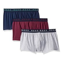 【BOSS男生館】HUGO BOSS COTTON STRETCH四角內褲【BOSU002B3】三件組(XXL)