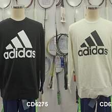 (台同運動活力館) 愛迪達 adidas ESS BIGLOG CREW 【棉質】長袖  大學T T恤 CD6275