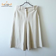 ╭＊一元起標～當 我 們 在 衣 起C-WIT＊╯全新專櫃giordano ladies 純色簡單雜誌款褲