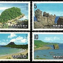 (1 _ 1)~台灣郵票--專242--墾丁國家公園郵票---4 全--76年01.08