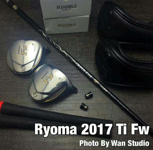 小夏高爾夫用品 RYOMA  FW 龍馬高爾夫全鈦TI球道木   工坊版桿頭原裝正品TDX