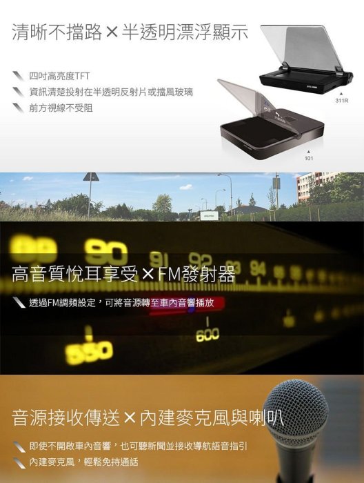 【怡利】Smart HUD (含安裝) EL-311R 智慧型抬頭顯示器+DVR-660行車紀錄器+EL-610夜視系統