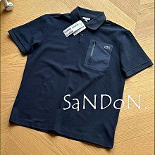 SaNDoN x『Lacoste』經典立體Logo設計拉鍊口袋設計POLO領襯衫 240508