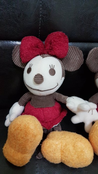 香港 迪士尼帶回 米奇 & 米妮 絨毛玩偶