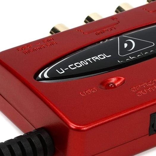 BEHRINGER U-CONTROL UCA222 USB 錄音介面 低延遲 2進2出 Audio Interface