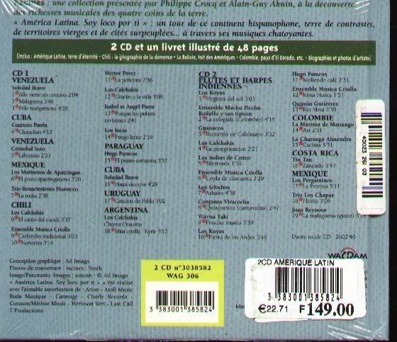 K - America Latina Soy Loco Por Ti Various Artis 2CD - NEW