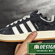 南🔥2023 4月 ADIDAS OG CAMPUS 00S 經典 滑板 厚鞋舌 麂皮 男女款 黑白 HQ8708