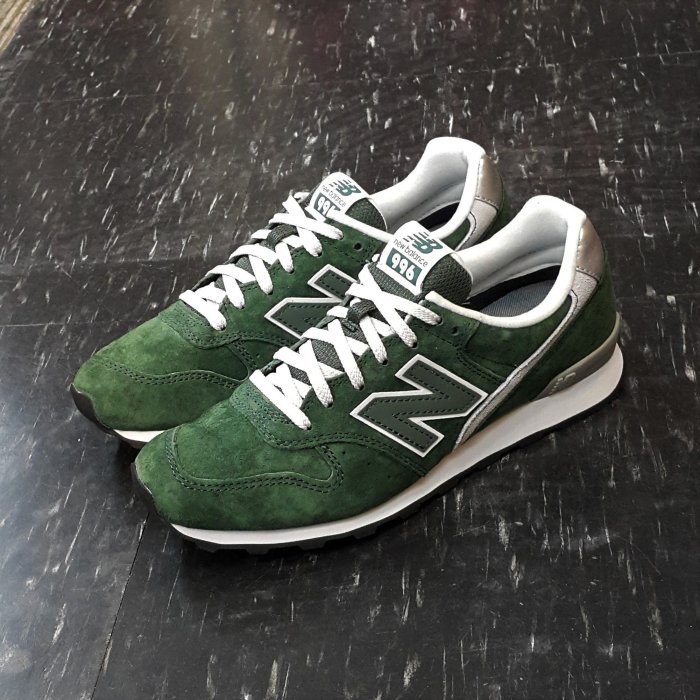 new balance nb 996 WR996LC 綠色 深綠色 森林綠 銀色 麂皮 復古 質感 慢跑鞋 8折優惠中