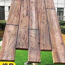 pu風化木老船木板海腐木墻板仿真木紋磚背景墻裝飾板材飾面板木板-緻雅尚品
