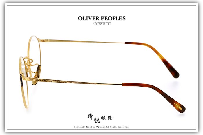 【睛悦眼鏡】藝術與工藝的結合 OLIVER PEOPLES 眼鏡 OV OPUL TD 5035 79802