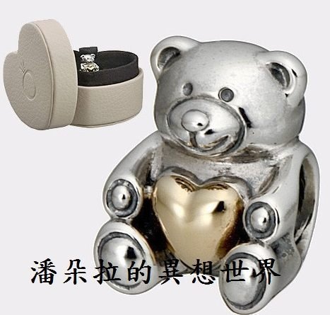 @ 潘朵拉的 異想世界@PANDORA @ TEDDY BEAR 14K 泰迪熊 791166 絕版品