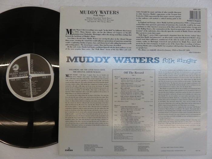 【柯南唱片】Muddy Waters - Folk Singer//發燒名盤＞＞1994年英版LP