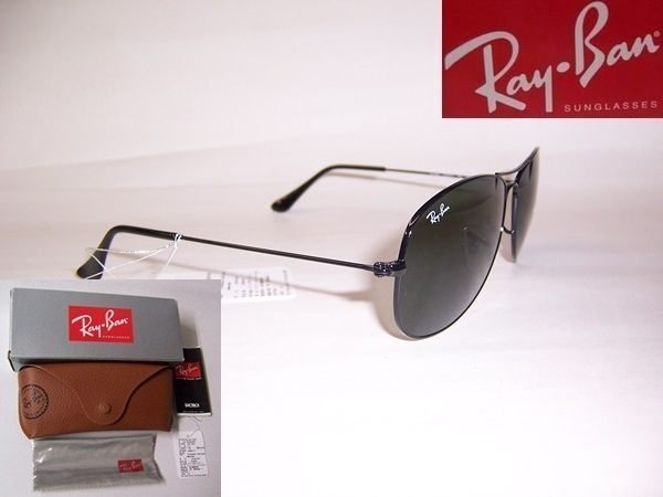 光寶眼鏡城(台南)Ray-Ban RB3362/002*飛行款黑框深灰綠太陽眼鏡*明星最愛款*旭日公司貨