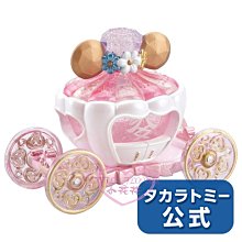 ♥小花花日本精品♥迪士尼長髮公主款小汽車珠寶水晶魔幻南瓜馬車小汽車兒童小孩子玩具精緻可愛居家桌上型擺飾50132706