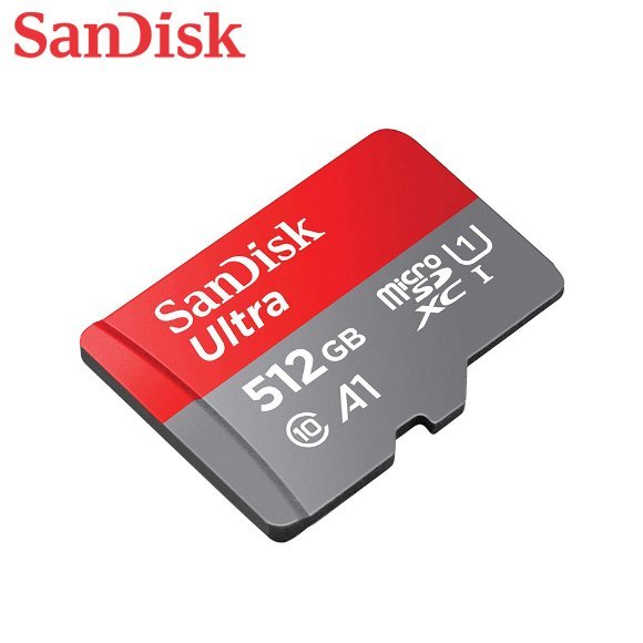 SanDisk【512GB】Ultra A1 MicroSD UHS-I 手機 記憶卡 (SD-SQUAC-512G)