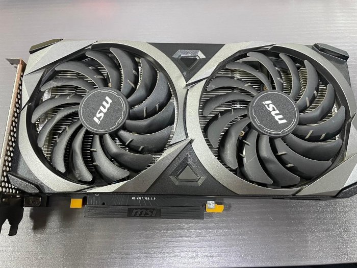 MSI RTX3060 VENTUS 2X 12G OC顯示卡 二手功能正常 已註冊保內 蘆洲可自取📌自取價6700