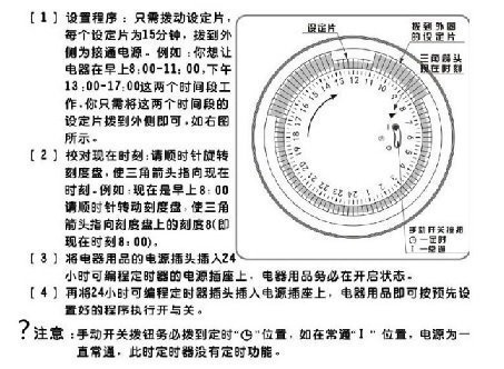 24小時循環 定時器定時開關最小設定值15分鐘