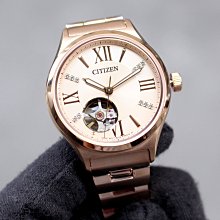 CITIZEN PC1003-58X 星辰錶 機械錶 手錶 34mm Hebe田馥甄代言 玫瑰金 女錶