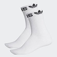 【Dr.Shoes 】Adidas Socks 2雙入 長襪 黑 三葉草 棉襪 ED8730