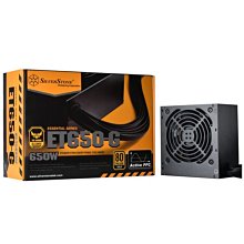 小白的生活工場*銀欣 SILVERSTONE ET650-G 650W 80PLUS 金牌電源供應器