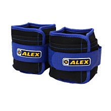 ≡排汗專家≡【99301040】ALEX 3kg 沙包型加重器(台灣製 慢跑 健身 重量訓練 肌力訓練 可拆式