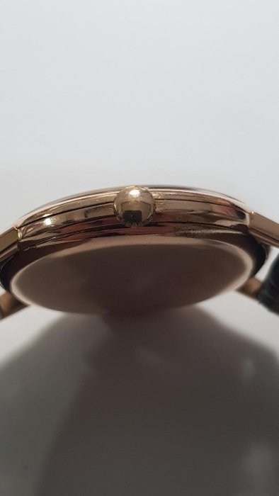 OMEGA 歐米茄 小秒針大錶徑14k玫瑰金 手動上鍊古董錶(30t2)