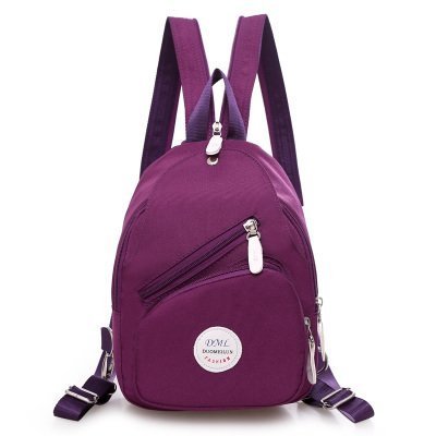 一級棒👍百搭背包 中背包 双肩包 包 側肩包 旅行包 防水包 防潑水 紫色