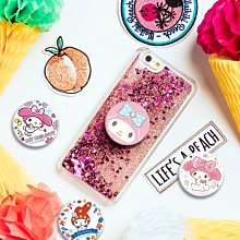 台灣限定 美樂蒂系列【原裝正品 PopSockets 泡泡騷】美國時尚多功能手機支架