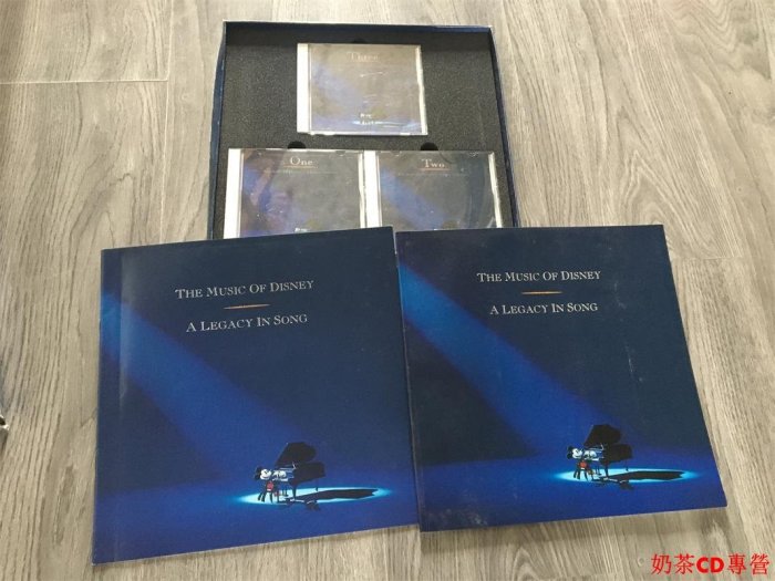 The Music of Disney  A Legacy in Song 迪士尼音樂 3cd 已拆