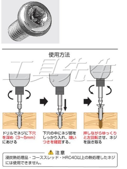 含稅價／ANH-S3【工具先生】安耐適 ANEX 日本製 三支組 斷頭螺絲 取出器 反牙螺絲 退螺絲器 退牙器